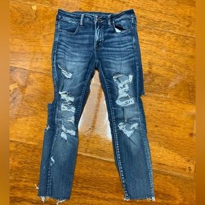 American Eagle Crop Jegging Size 6